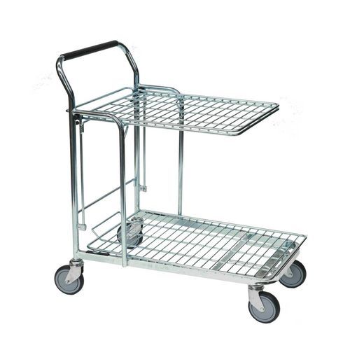 Chariot de transport - B3 - Italfil - en métal / 2 niveaux / à roulettes