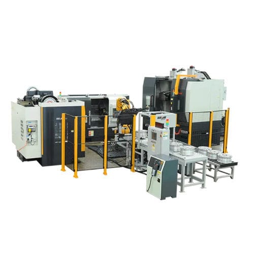 Ligne de production de roue - BZXL22  - Baoji Zhongcheng Import&Export Co., Ltd. - pour profilés en aluminium / automatique / pour l'industrie automobile