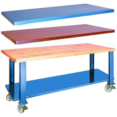 Établi en bois - TC 112 - Grupo Carmelo - mobile / pour usage intensif