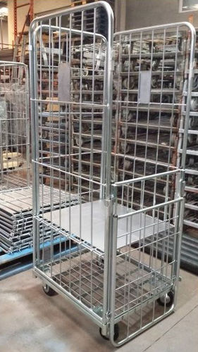 Roll-conteneur multiusage - AS800MD - Grupo Carmelo - 4 panneaux / en métal