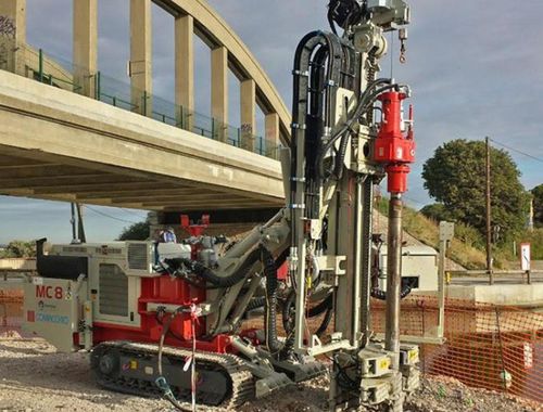 Foreuse rotative - MC 8 - Comacchio - hydraulique / pour génie civil