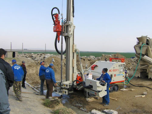 Foreuse sur chenilles - GEO 602 - Comacchio - rotative