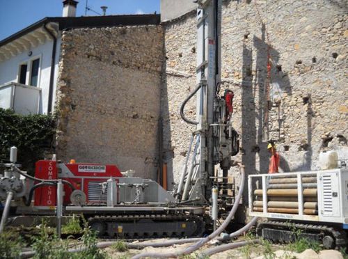Foreuse de puits géothermiques - GEO 900 GT - Comacchio - sur chenilles / rotative