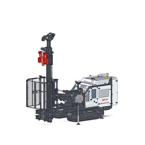 Foreuse sur chenilles - MC 6 - Comacchio - rotative / hydraulique / pour génie civil