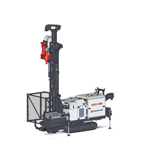 Foreuse sur chenilles - GEO 300 - Comacchio - rotative