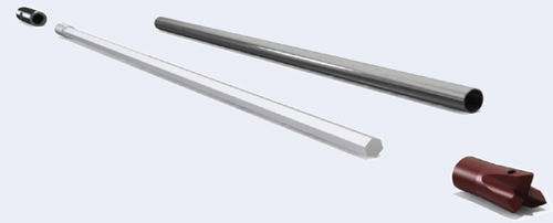 Tube hydraulique - Antraquip - en acier / pour chantier de construction