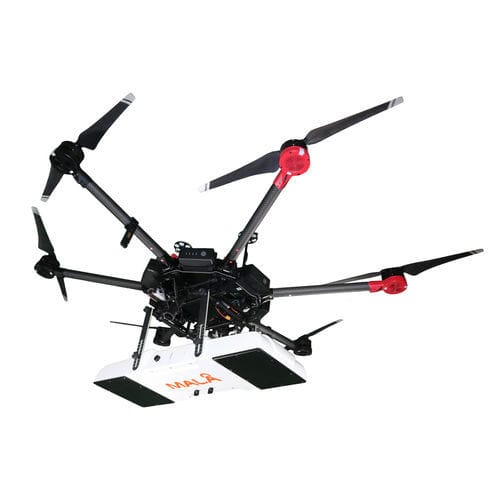 Géoradar pour detection de réseau - GeoDrone 600 - Mala
