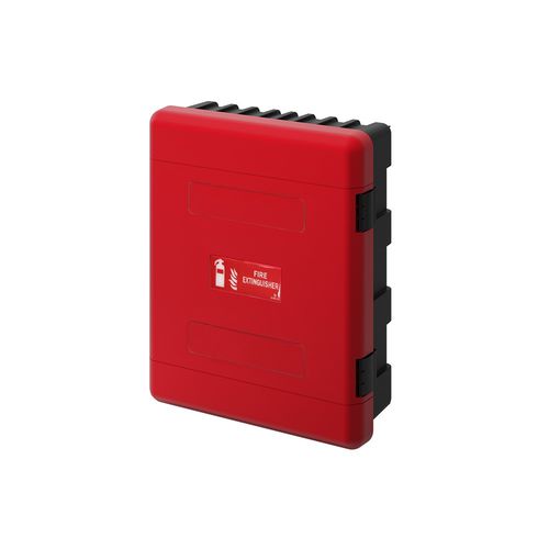Boîte pour extincteur - Dual - DAKEN SPA - pour fixation sur parois / rectangulaire / en polypropylène