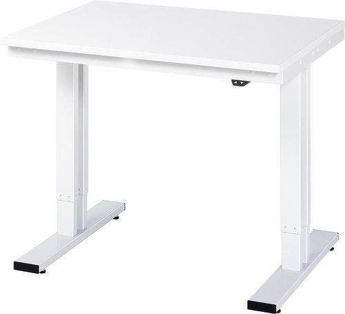 Établi en acier - 08-WT-100-080-M - RAU - à hauteur réglable / électrique