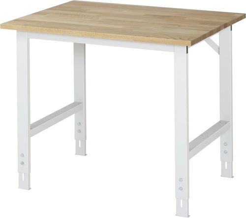 Établi en hêtre - 06-625B80-10.12 - RAU - pour atelier / personnalisable / pour usage intensif