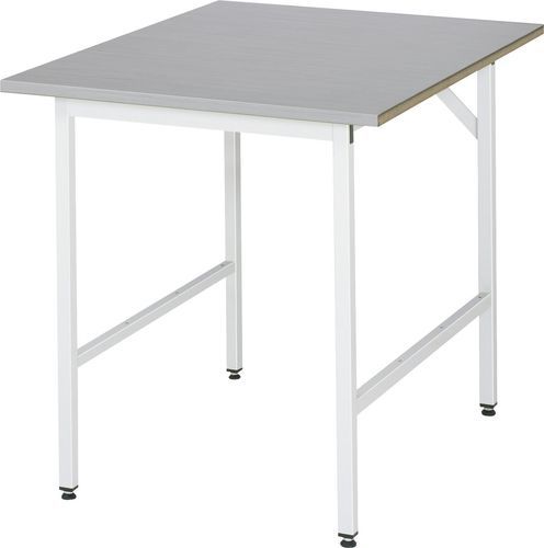 Établi en inox - 06-500ES10-07.12 - RAU - modulaire / métallique / à hauteur réglable