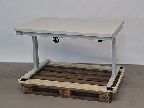 Établi en acier - 08-AT-125-080-M40-Sch - RAU - électrique / à hauteur réglable / ESD