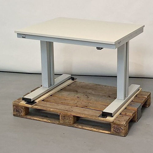 Établi en acier - 08-WT-100-080-M-Sch - RAU - métallique / à hauteur réglable / électrique