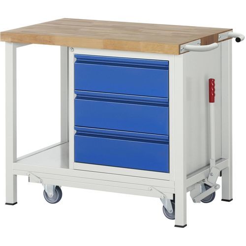 Servante d'atelier 3 tiroirs - 8157 BASIC - RAU