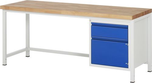 Établi en hêtre - 8152 - RAU - pour atelier / à tiroir / à porte