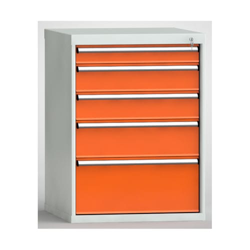 Armoire de stockage - SGB  - KLW LUTZ - au sol / à 5 tiroirs / en métal