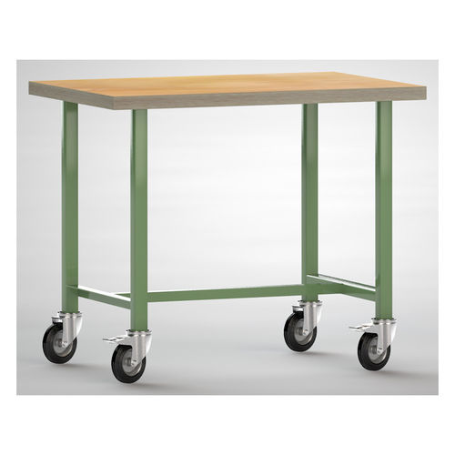 Établi en hêtre - WS819N-1000M40-X7001 - KLW LUTZ - pour atelier / mobile