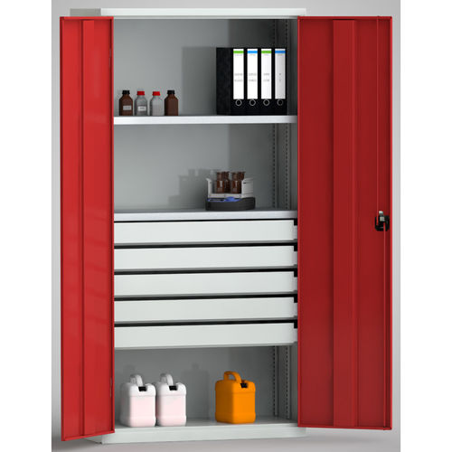 Armoire de protection - UNIVERSAL  - KLW LUTZ - de bureau / au sol / à 5 tiroirs
