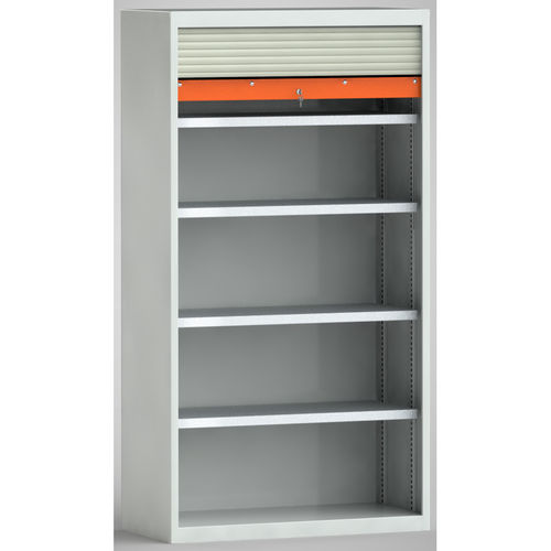 Armoire de stockage - 7RN-LA1950RK-0194XRB - KLW LUTZ - au sol / à double porte / à étagères