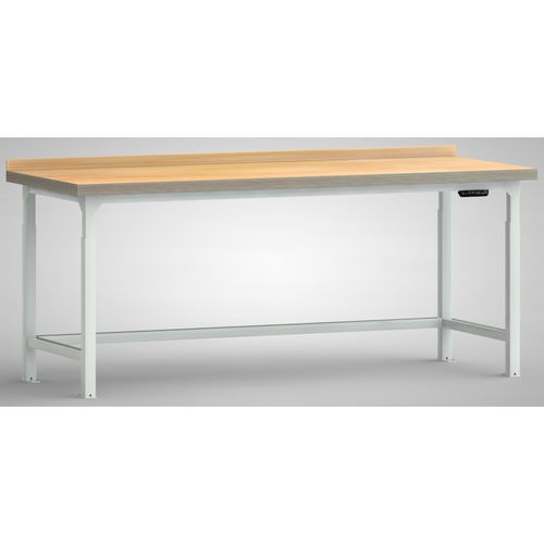 Établi en hêtre - WPJL01-20M45-X3D01 - KLW LUTZ - pour atelier / entièrement soudé / à hauteur réglable