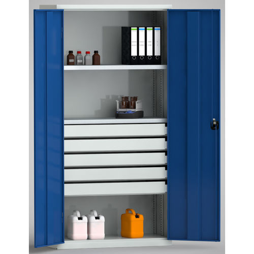 Armoire de stockage - 7FN-NH2000TD-0020XRB - KLW LUTZ - pour outils / d'atelier / au sol