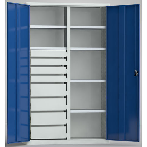 Armoire de stockage - 7FN-QH2000TD-0010MRB - KLW LUTZ - pour outils / d'atelier / au sol
