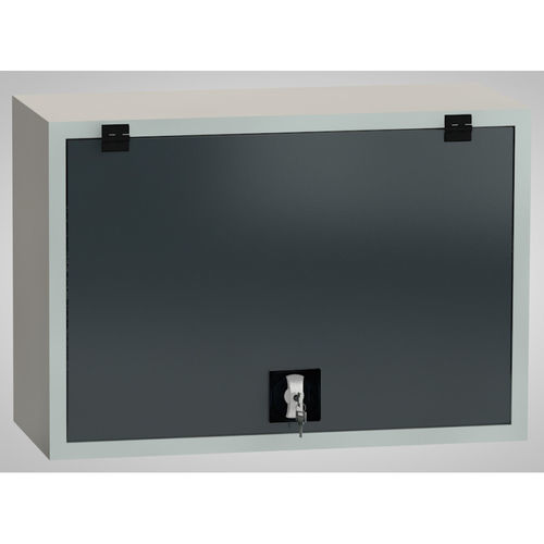 Armoire de stockage - SFN-GI0400KO-0001XRH - KLW LUTZ - à montage mural / à portes pliantes / à étagères