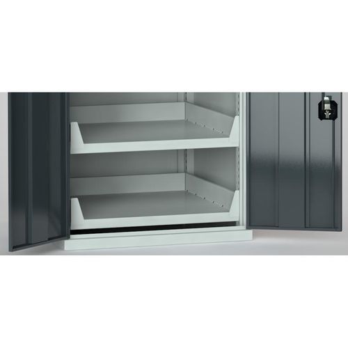 Armoire de stockage - 7FS-PPX-AT125U-NVX - KLW LUTZ - encastrable / à étagères / débrochable