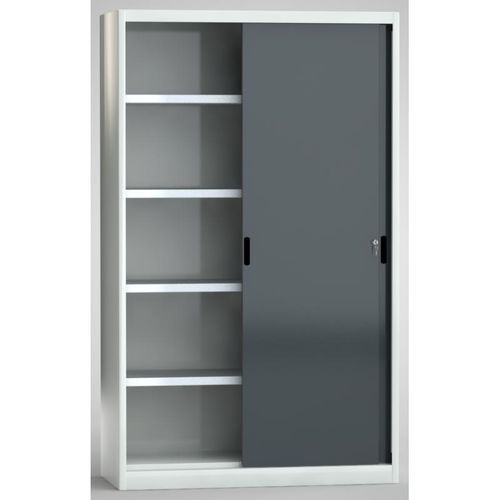 Armoire de stockage - 7SN-QL2000TB-2012XRB - KLW LUTZ - au sol / à portes coulissantes / à panneaux coulissants