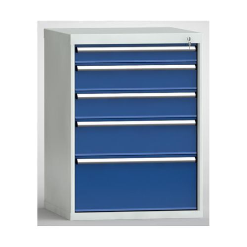 Bloc à tiroirs de stockage de petites pièces - SGB1000-05NP-001 - KLW LUTZ