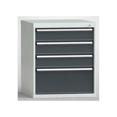 Bloc à tiroirs de stockage de petites pièces - SGB0850-04NP-003 - KLW LUTZ