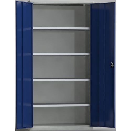 Armoire de stockage - 7FN-NA2000TD-0204XRB - KLW LUTZ - au sol / à double porte / à étagères