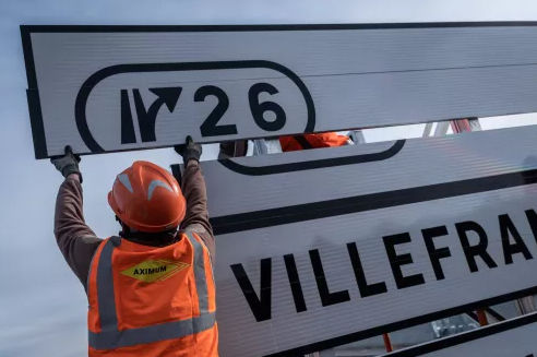 Panneau de signalisation interdiction - AXIMUM