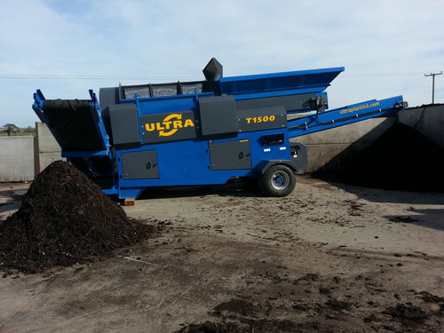 Crible à criblage sec - T-1500 - Compact Screens - pour le recyclage / mobile / à tambour