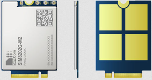 Module sans fil 5G - SIM8202X-M2 series - SIMCom Wireless Solutions Ltd. - de données / GNSS / PCIe