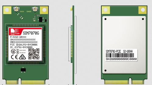 Module sans fil LTE - SIM7070G  - SIMCom Wireless Solutions Ltd. - USB / de données / PCIe