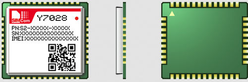 Module sans fil de données - Y7028 - SIMCom Wireless Solutions Ltd. - GSM