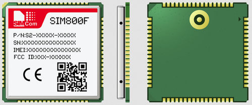 Module sans fil Bluetooth - SIM800F - SIMCom Wireless Solutions Ltd. - intégré / de données / compact