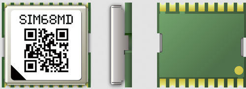 Module GNSS avec antenne active - SIM68MD - SIMCom Wireless Solutions Ltd. - GPS / GLONASS / QZSS