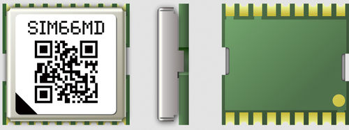 Module GNSS avec antenne active - SIM66MD - SIMCom Wireless Solutions Ltd. - GPS / GLONASS / QZSS