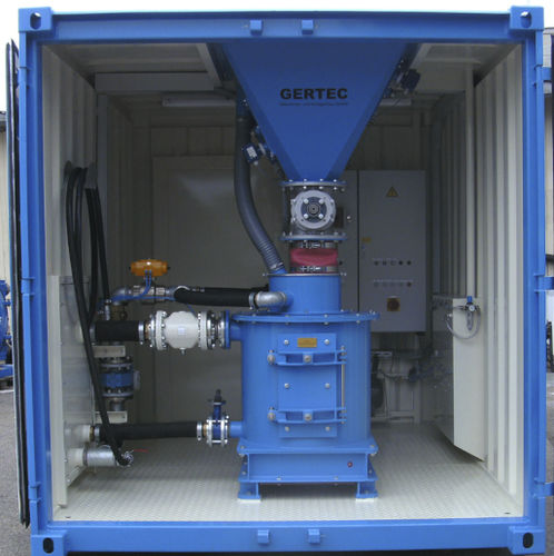 Mélangeur continu - DM-30-EC - GERTEC - dynamique / vertical / pour chantier de construction