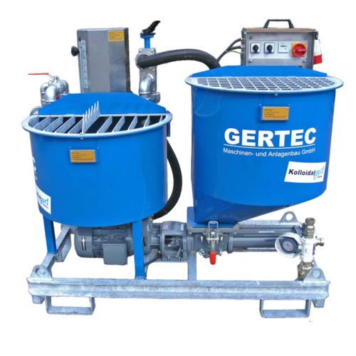 Centrale à coulis pour génie civil - IS-33-E - GERTEC - pour applications géothermiques / pour tunnel