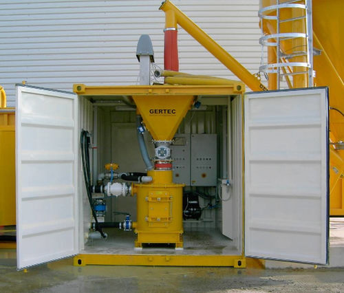 Mélangeur continu - DM-60-EC - GERTEC - dynamique / vertical / pour chantier de construction