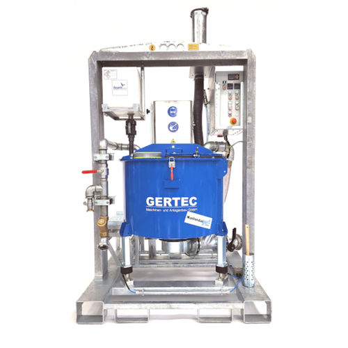 Mélangeur dynamique - CM-280-E-strong - GERTEC - vertical / batch / pour chantier de construction