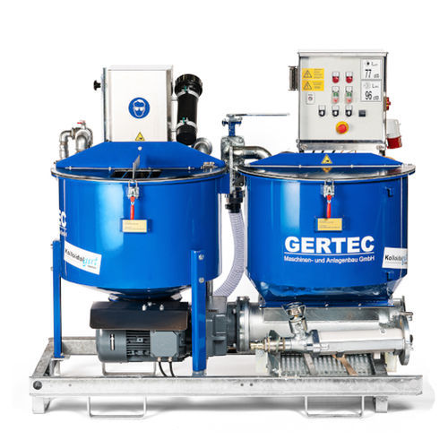Centrale à coulis pour génie civil - IS-35-E - GERTEC - pour applications géothermiques / pour tunnel