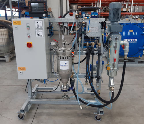Bétonnière à béton léger - SBL-2K - GERTEC - électrique / mobile