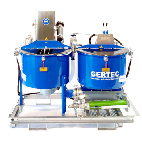 Centrale à coulis pour génie civil - IS-35-H - GERTEC - pour applications géothermiques / pour tunnel