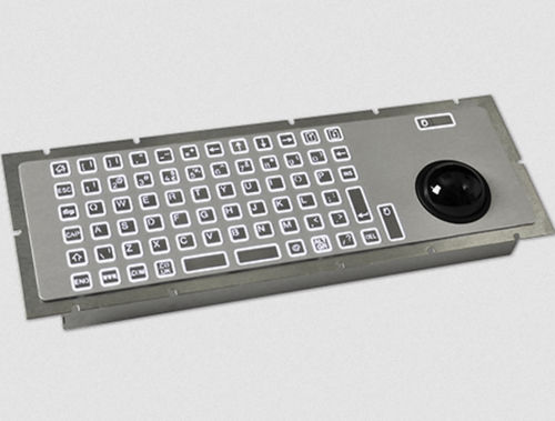 Clavier encastrable - CKS - à touches mécaniques / avec trackball / industriel