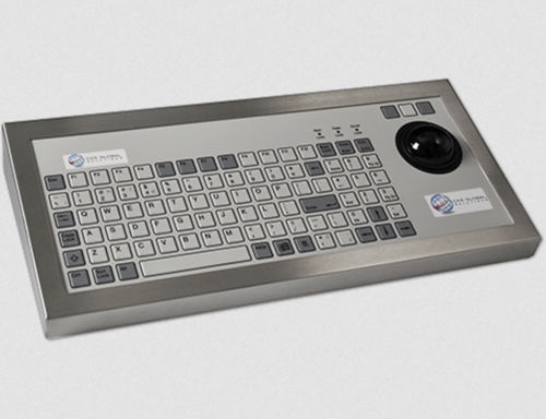 Clavier encastrable - CKS - à touches mécaniques / 96 touches / avec trackball