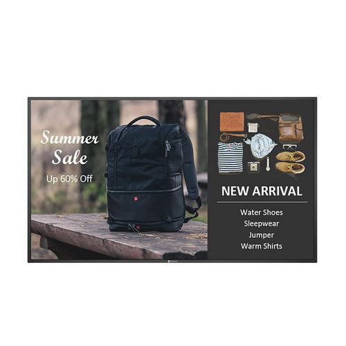 Moniteur IPS LCD - QM-6502  - neovo - d'affichage dynamique / 65" / 3840 x 2160
